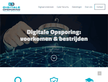 Tablet Screenshot of digitaleopsporing.nl